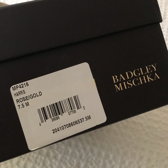 BADGLEY MISCHKA Harris Peep Toe Pump Size 7.5 - Picture 10 of 11
